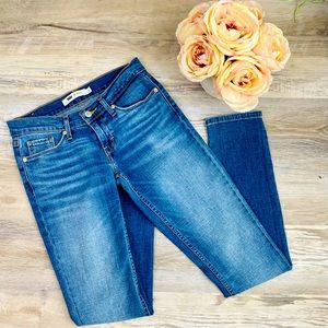 Levi’s 524 mid rise skinny jeans
